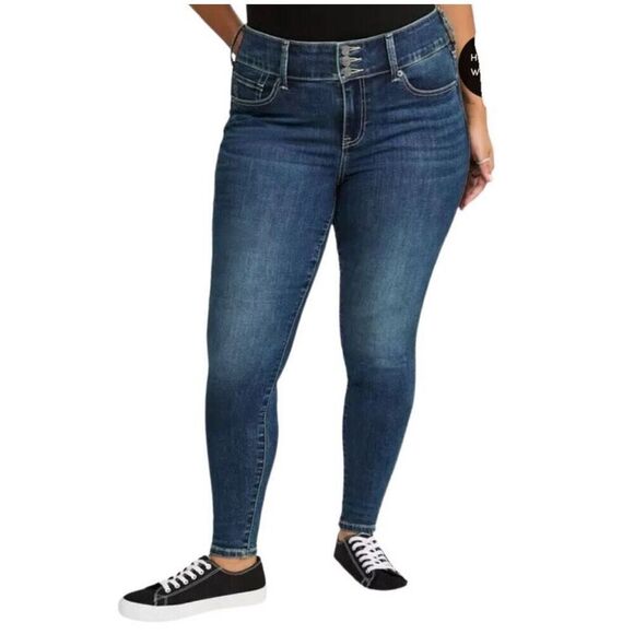 Torrid Super Soft Skinny Jeans Sz 20R - Picture 1 of 6